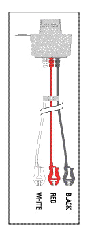 Telemetry Cable - 3 Lead Pinch      KCB032